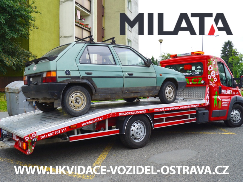 Likvidace vozidla z Ostravy - Vítkovice