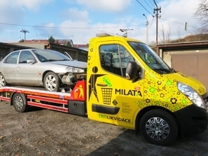 Likvidace autovraku Ženklava