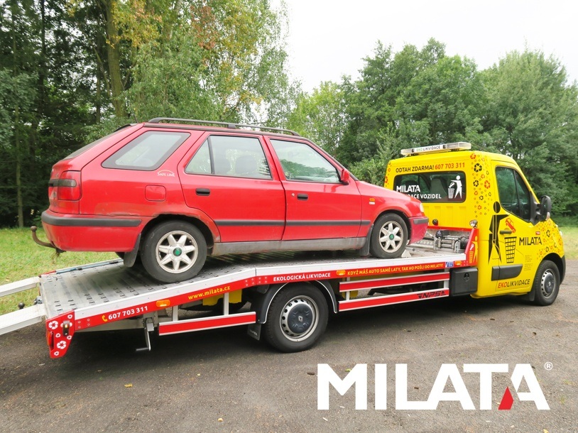 Likvidace automobilu z Janova