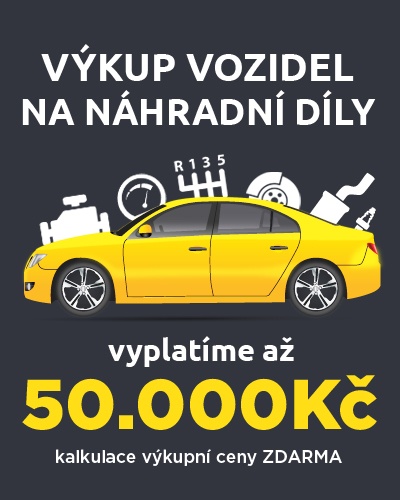 Výkupní cena za auto na díly - Kalkulace online