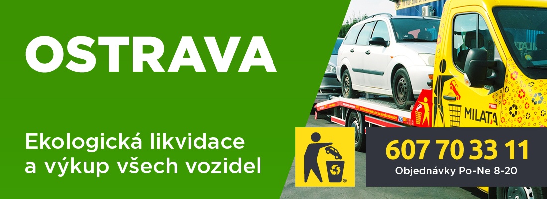 Ekologická likvidace vozidel Ostrava